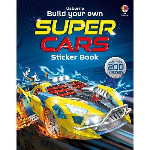 Build Your Own Supercars Sticker Book