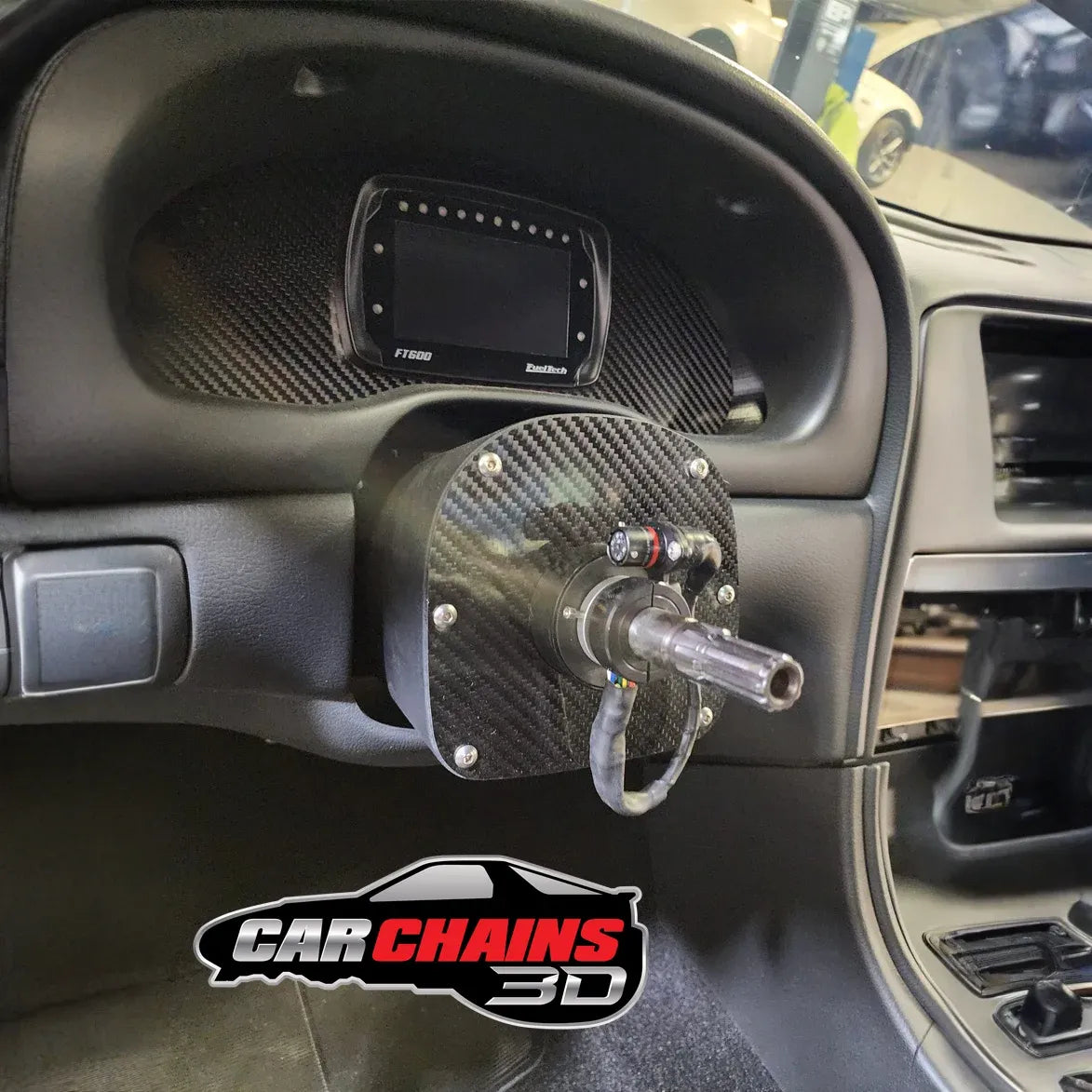 3D Printed column shrouds for 1994-2004 Ford Mustang SN95 and New Edge - CarChains3d