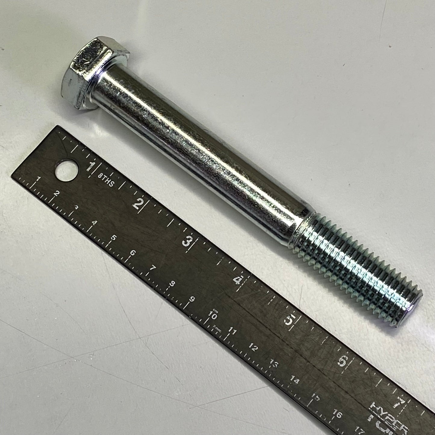 Hex Bolts (40 Pcs) Grade 5 Zinc 3/4-10X6" Grey 46296-600