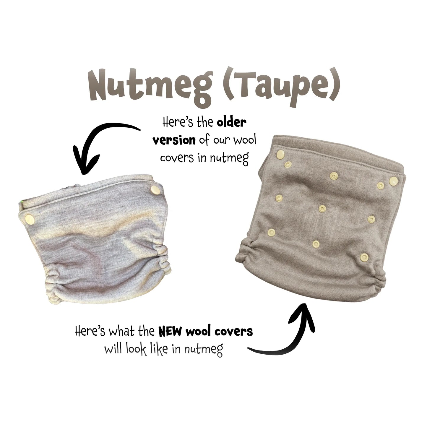 NEW! Adjustable Merino Wool Diaper Cover and Belt