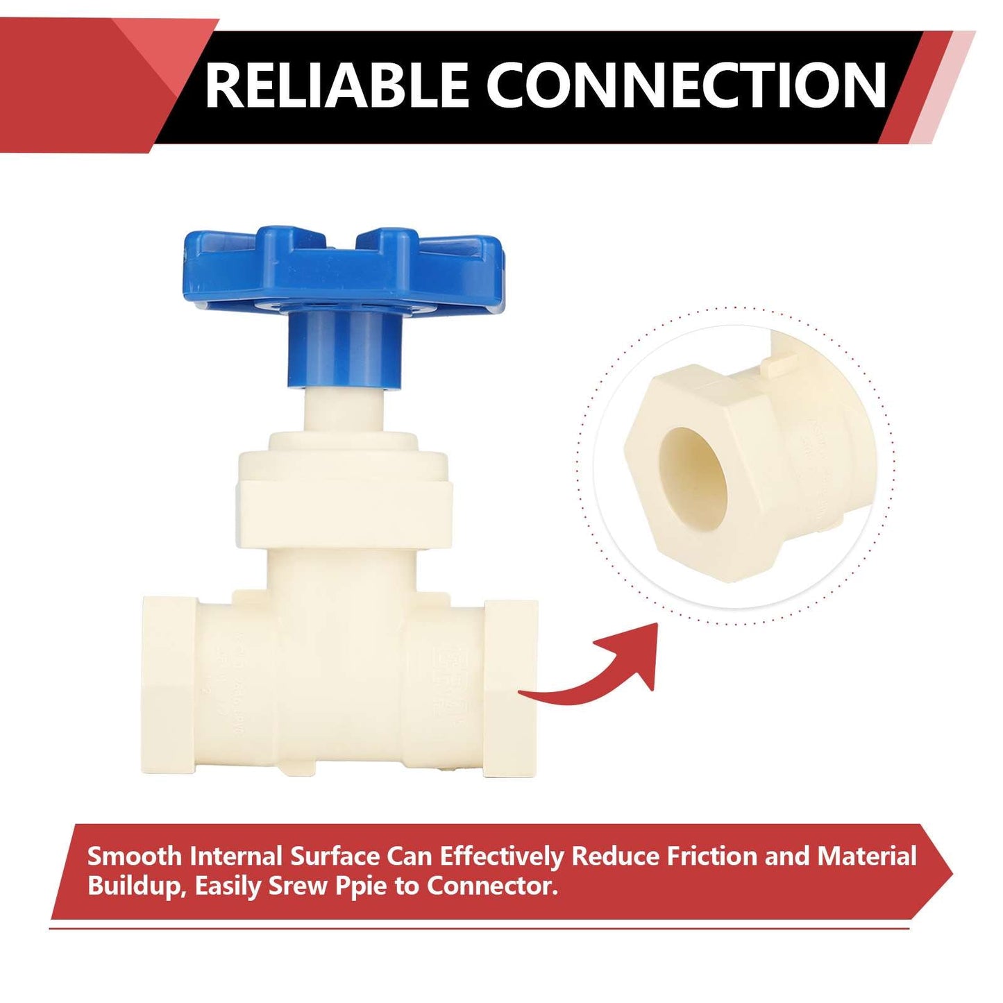 1/2" CTS X 1/2" CTS CPVC Stop Valve