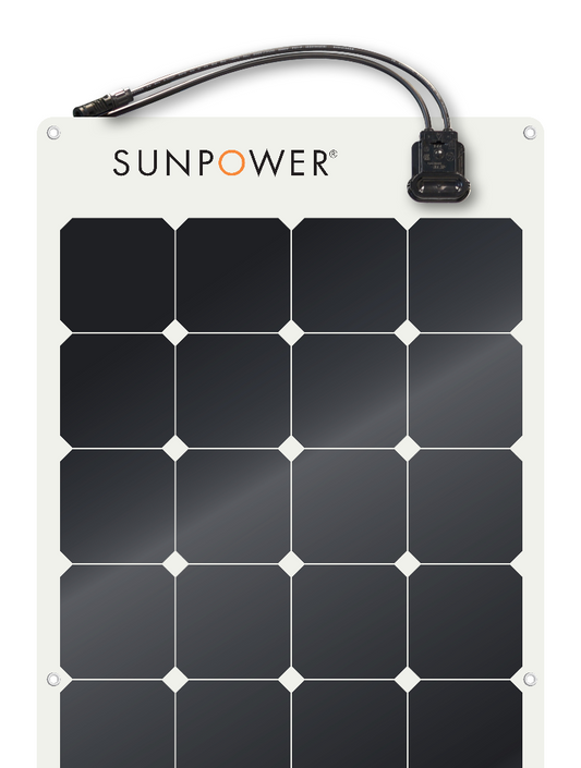 Sunpower 100W Flexible Solar Panel with Maxeon Technology cells