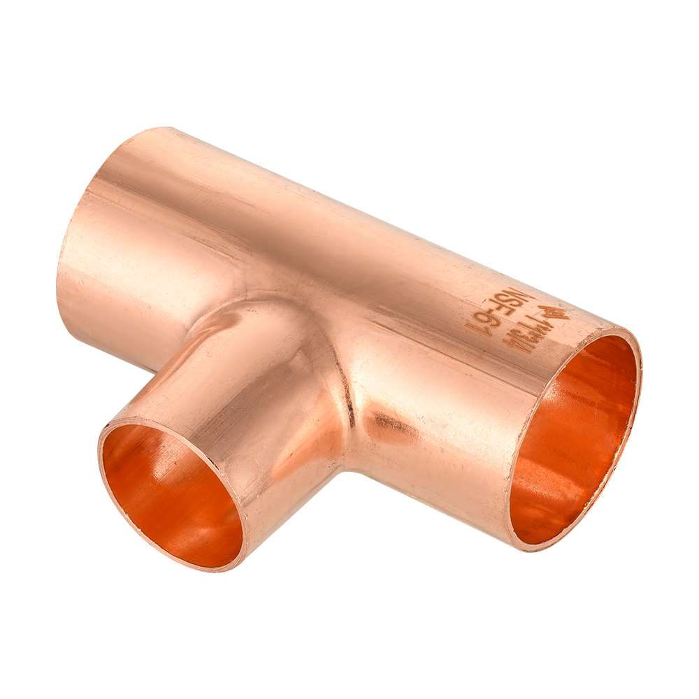 1" x 1" x 3/4" Copper Reducing Tee