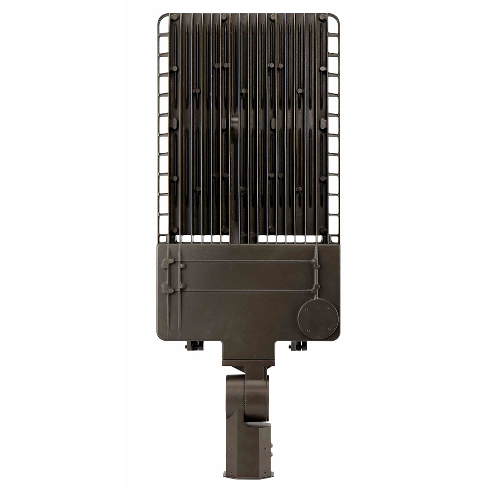 100W 150W 250W 300W LED Shoebox Lights 4000K 5000K Street Pole Light 1-10V Dimmable Waterproof Outdoor Commercial Area Security Lighting UL DLC Listed