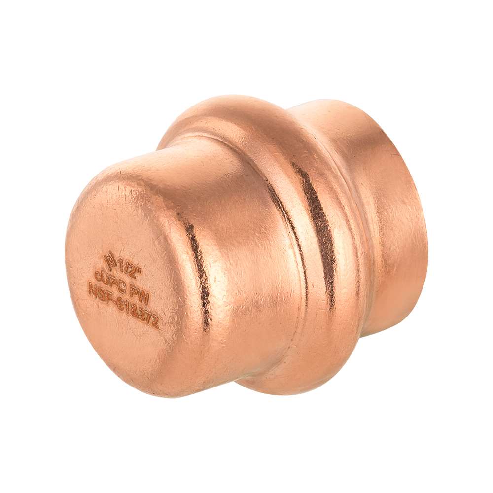 1/2" Press Copper Cap (Lead Free)