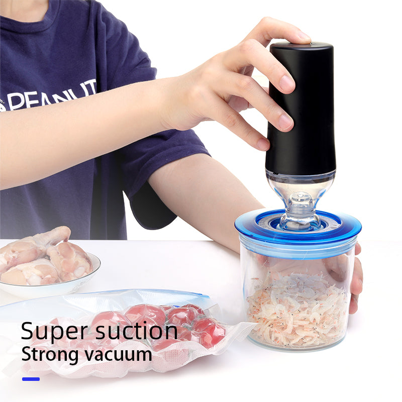 Handheld Vacuum Sealer, Portable Vacuum Sealer for Food, Save Sealer Food Vacuum Kit