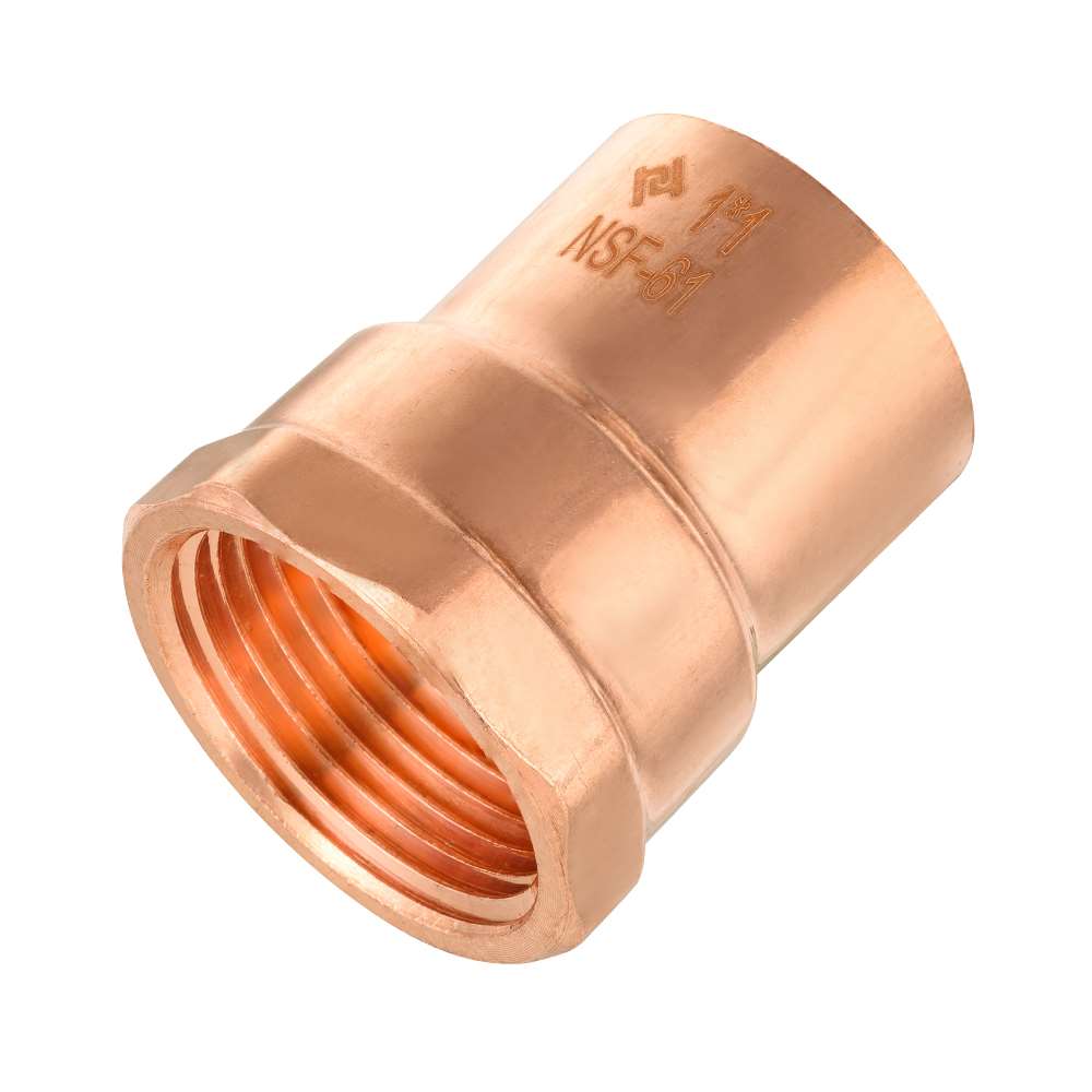 1" C x FNPT Copper Female Adapter