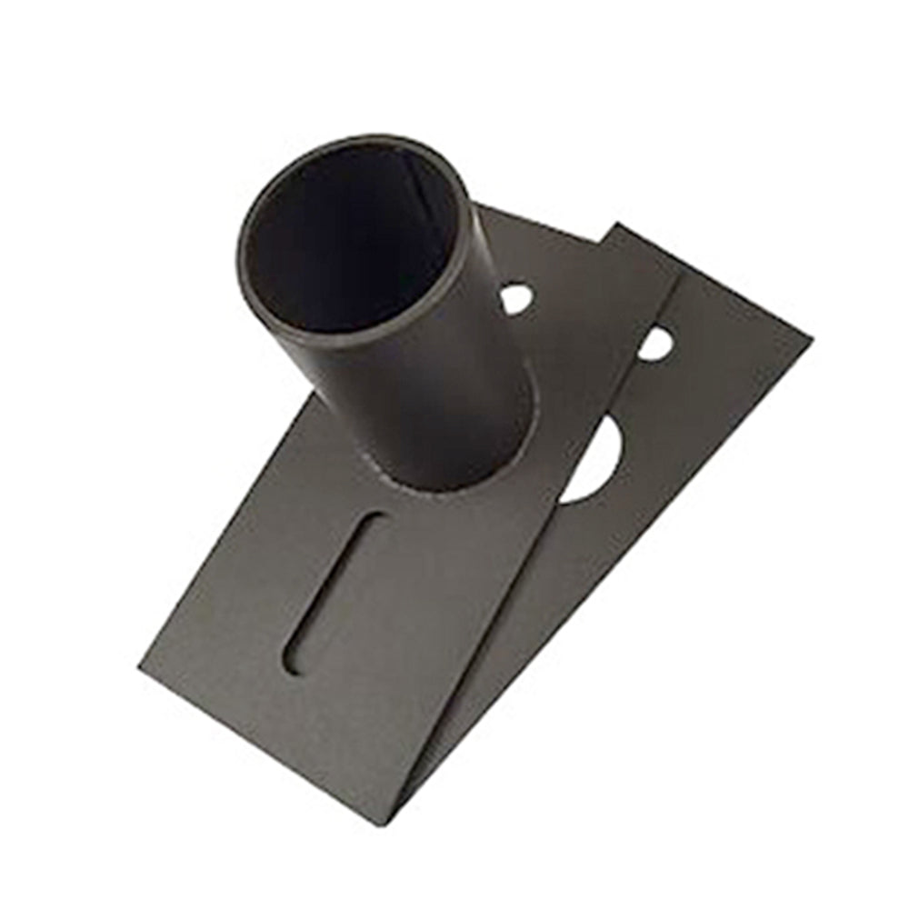 2.38" Side Tenon Adapter for Square Pole,Transform The Slip Fitter Adapter into Arm Mounting, The Tenon Bracket for Outdoor Lighting Fixtures