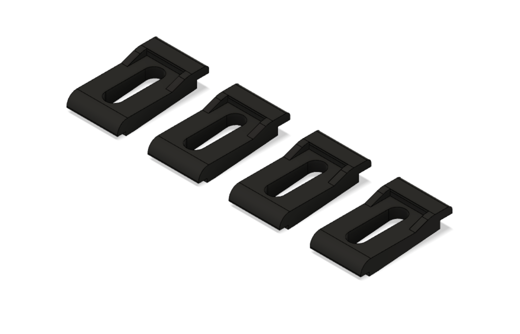 🔩 PwnCNC Toe Clamps – Low-Profile Precision for Every Project