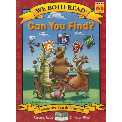 We Both Read-Can You Find? (an ABC Book) (Pb) - Nonfiction