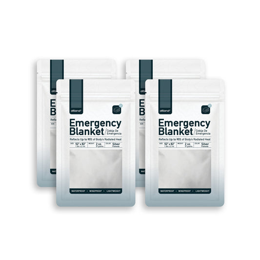 4 Pack of Emergency Blankets