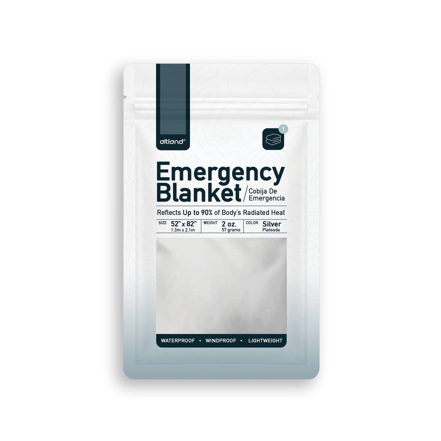 4 Pack of Emergency Blankets