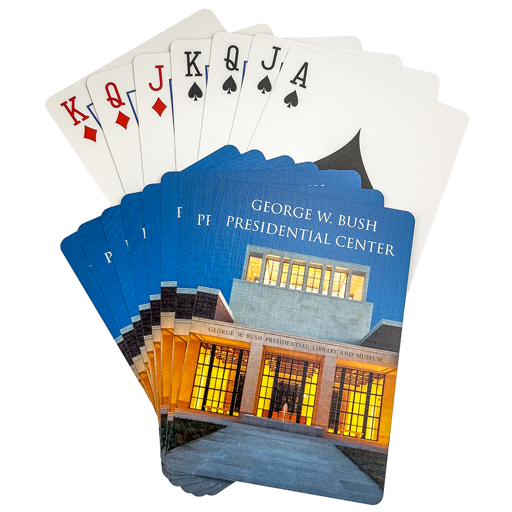 Bush Center Playing Cards