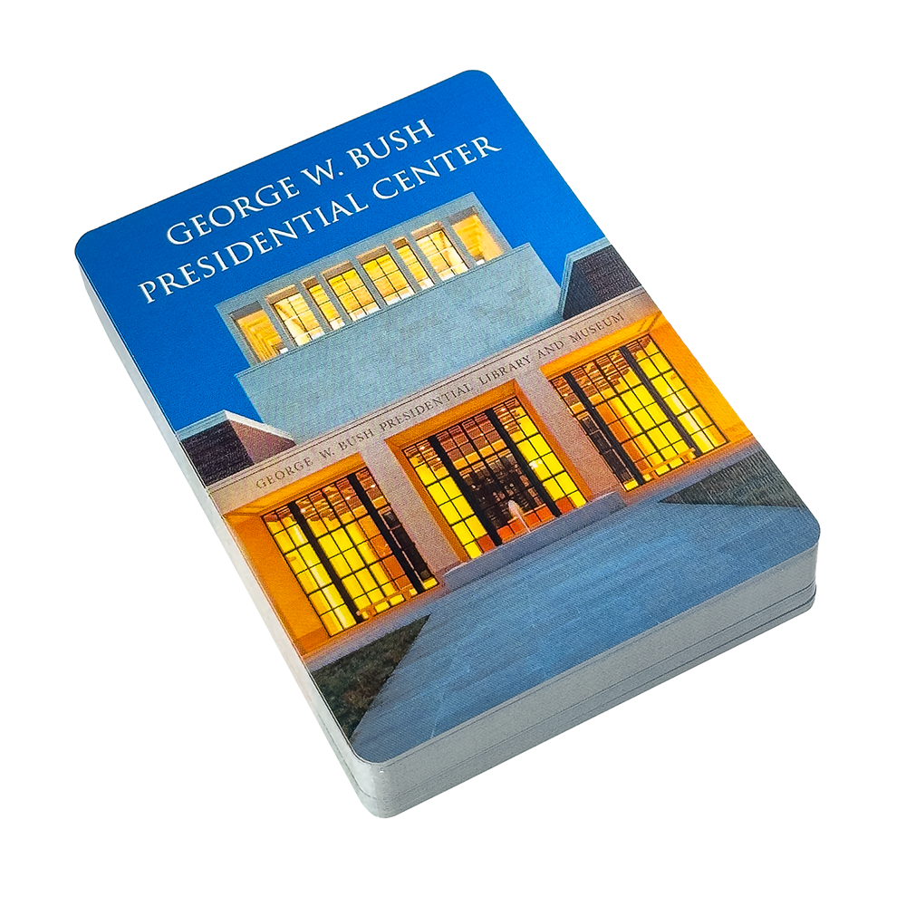Bush Center Playing Cards