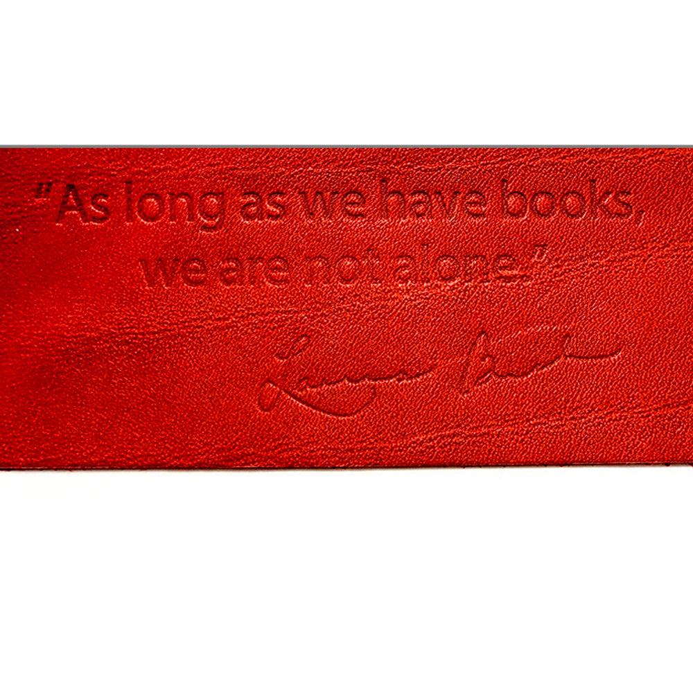 Laura Bush, Leather Bookmark