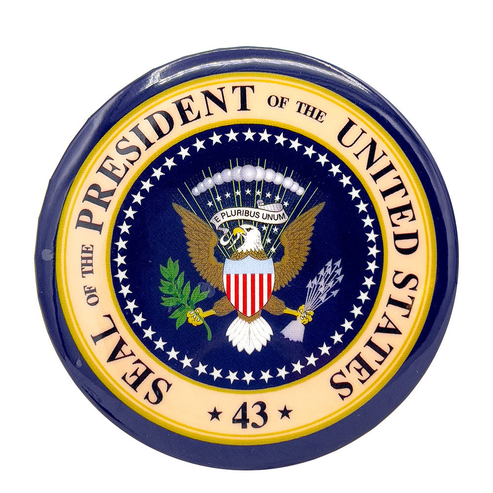 43rd Presidential Seal Button 3-inch