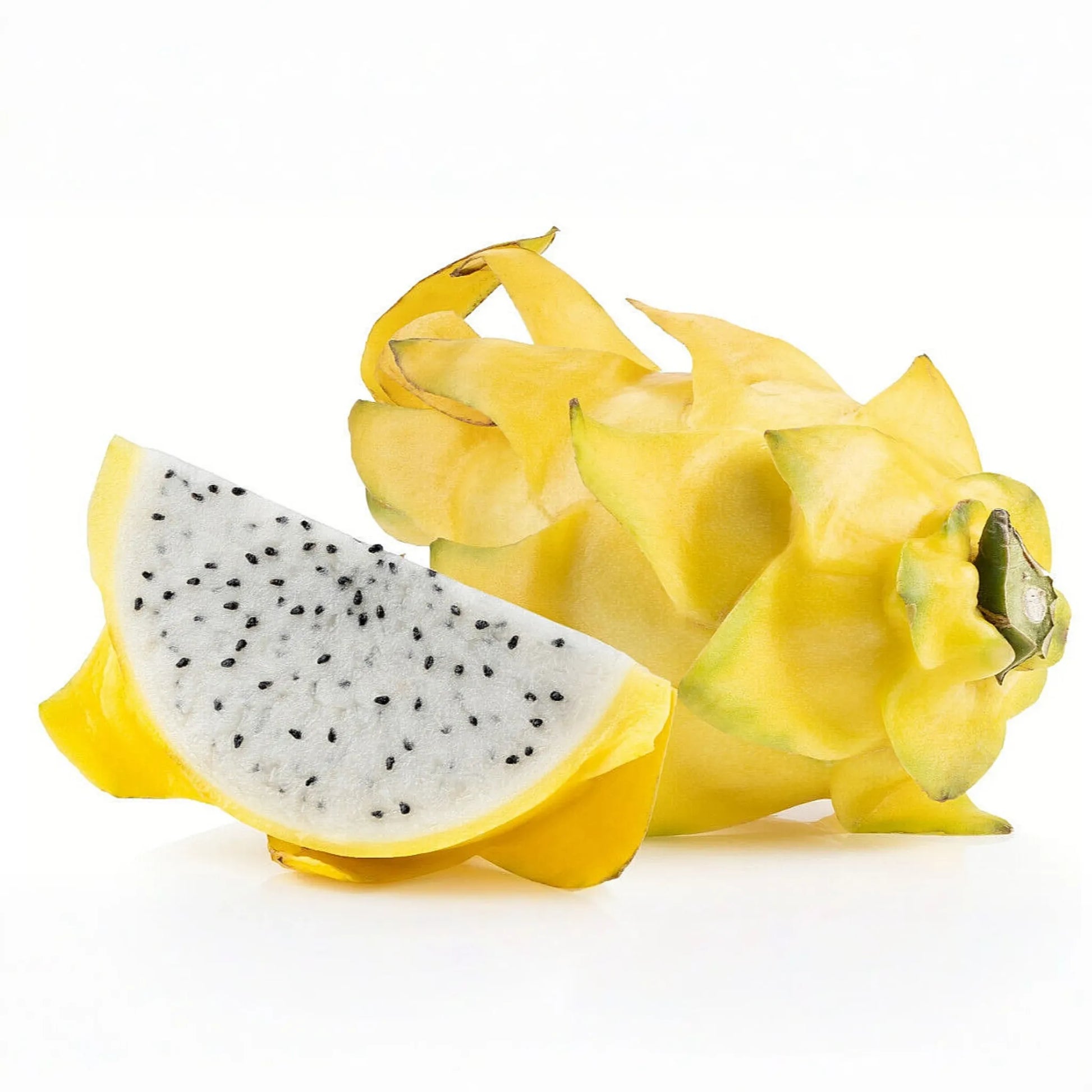 Yellow Sweet Dragon Fruit Seeds - 25 Seeds - Var. "PALORA" - Pitaya Selenicereus M. - Yellow Cactus Fruit Seeds