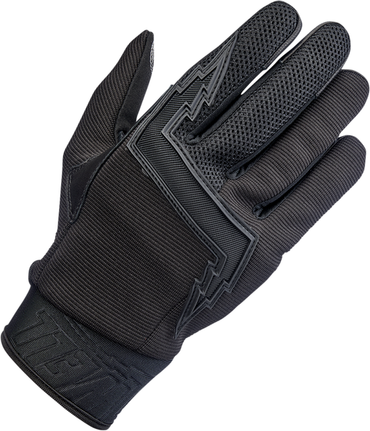 BILTWELL Baja Gloves - Black Out - Small 1508-0101-302