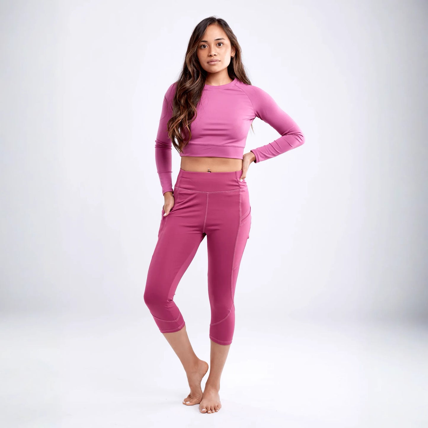 JupiterGear Long-Sleeve Crop Top
