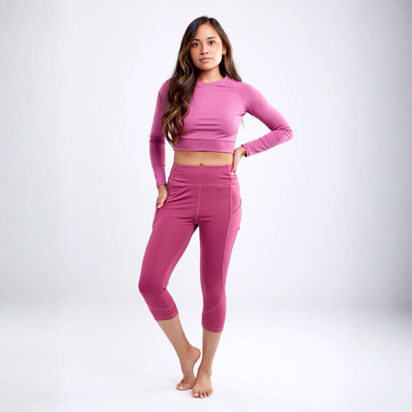 JupiterGear Long-Sleeve Crop Top