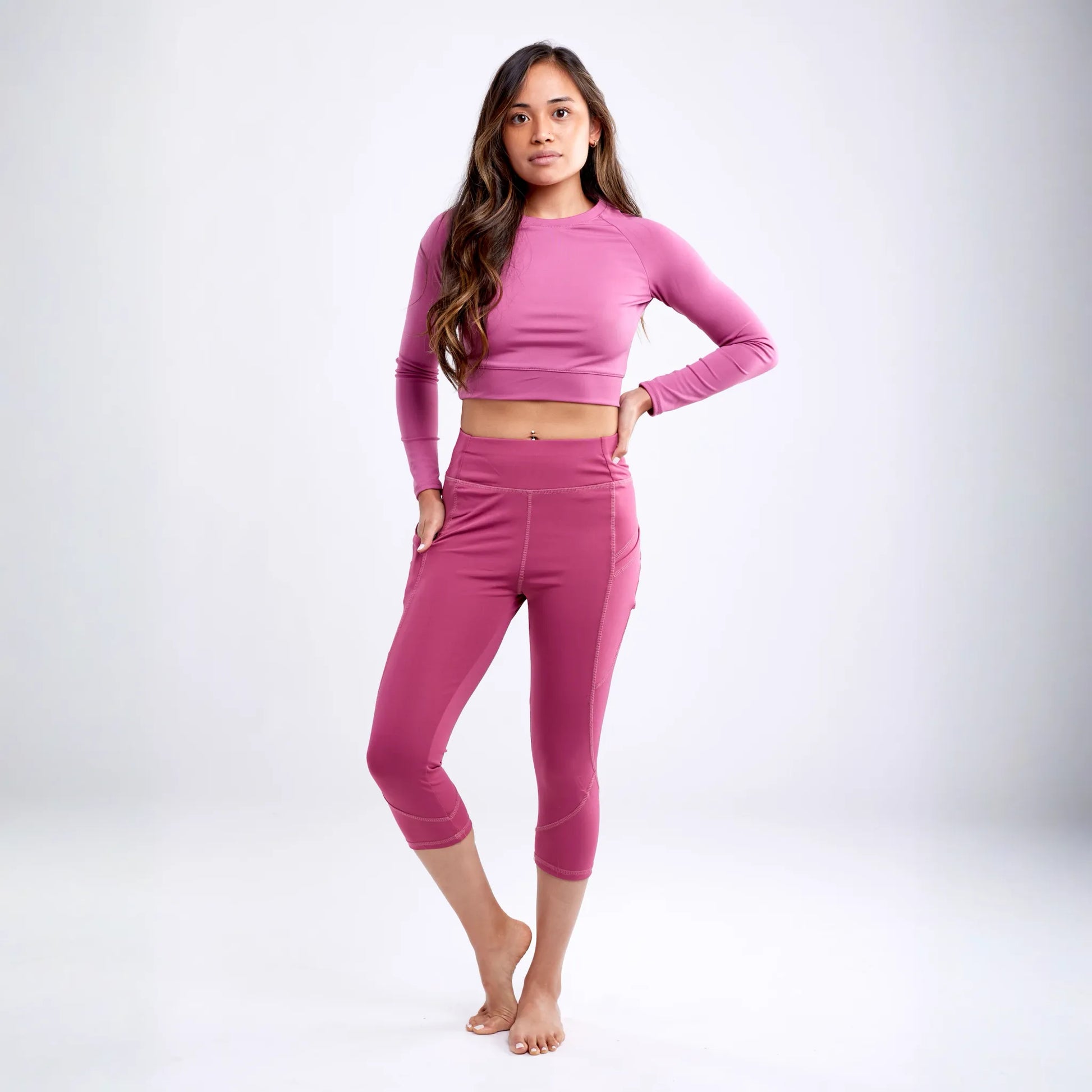 JupiterGear Long-Sleeve Crop Top