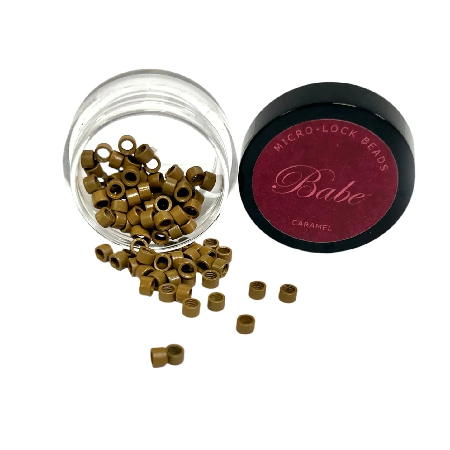 BABE Micro- lock Beads 3.5 mm  (100 pcs)