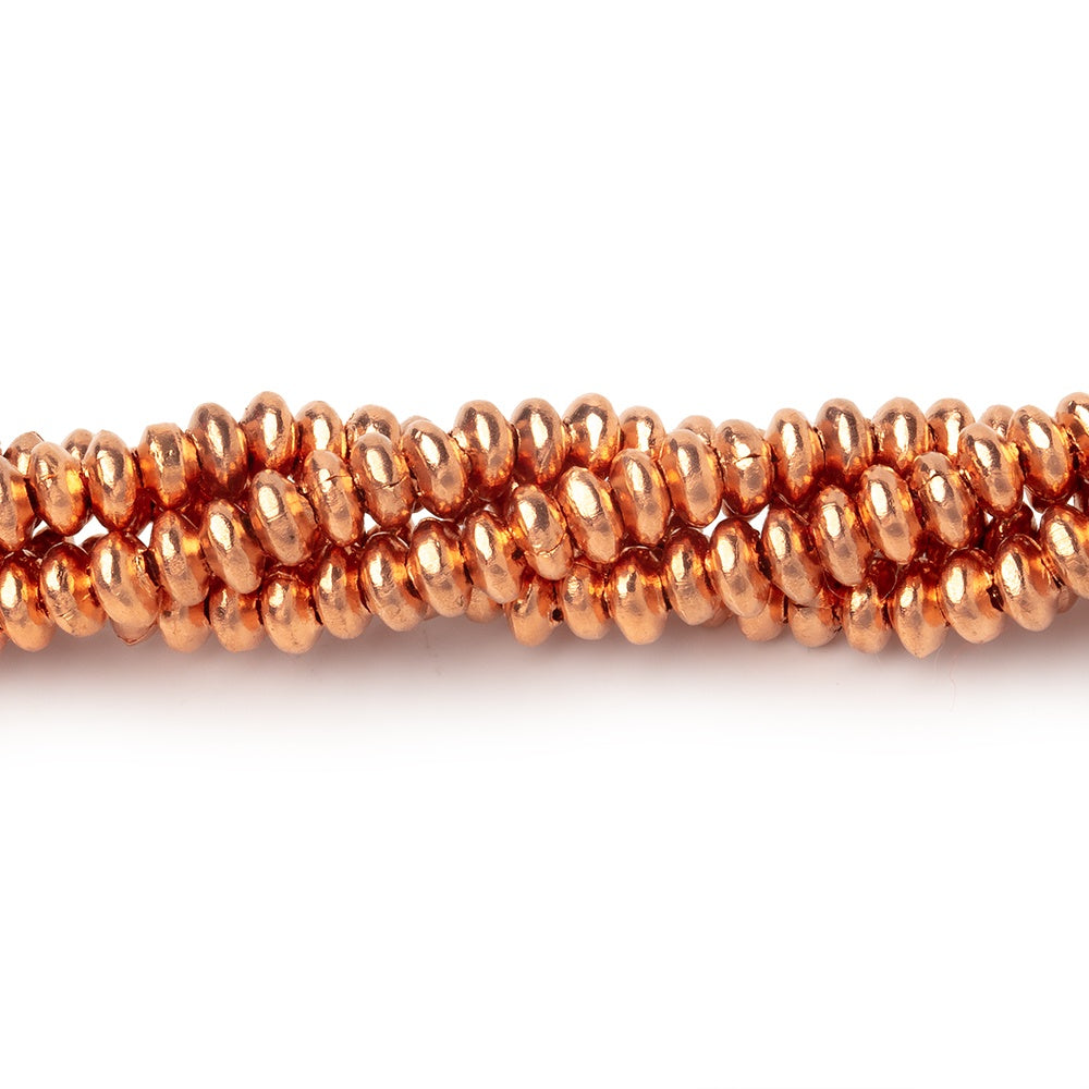 4mm Polished Disc Beads