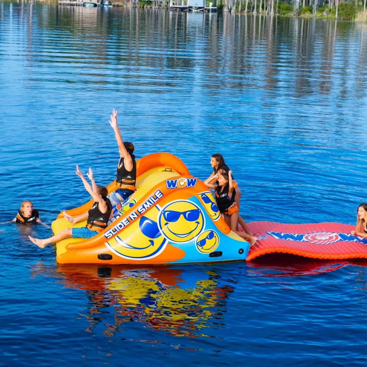 WOW Sports Slide and Water Walkway Slide N Smile Combo