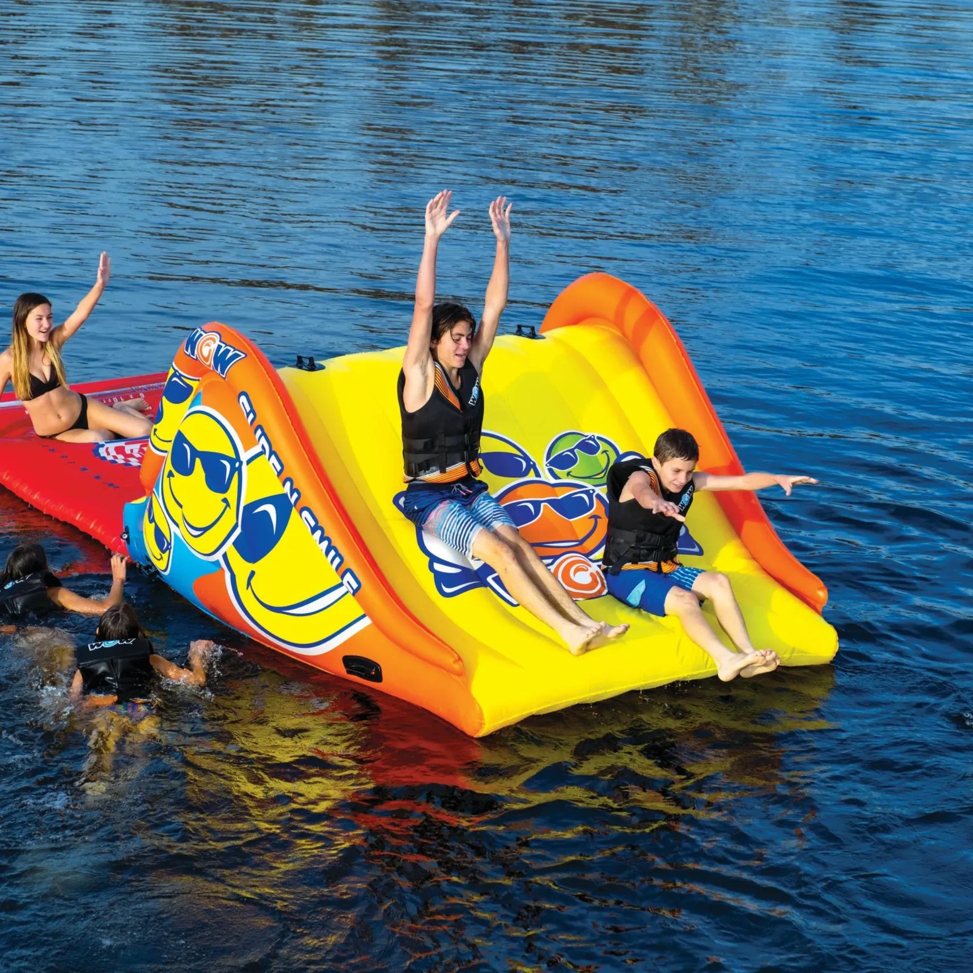 WOW Sports Slide and Water Walkway Slide N Smile Combo