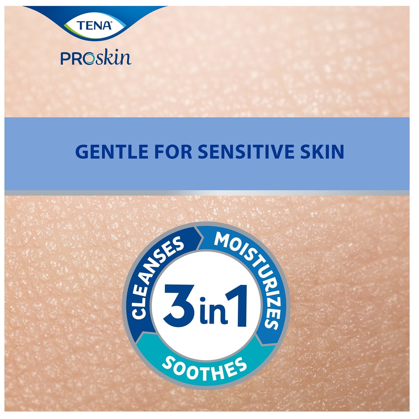 Tena® Body Wash Cleansing Cream, Alcohol-Free, three-in-one formula 64430