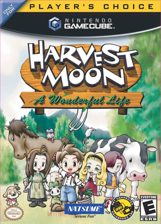 Harvest Moon A Wonderful Life (Player's Choice) (Gamecube)