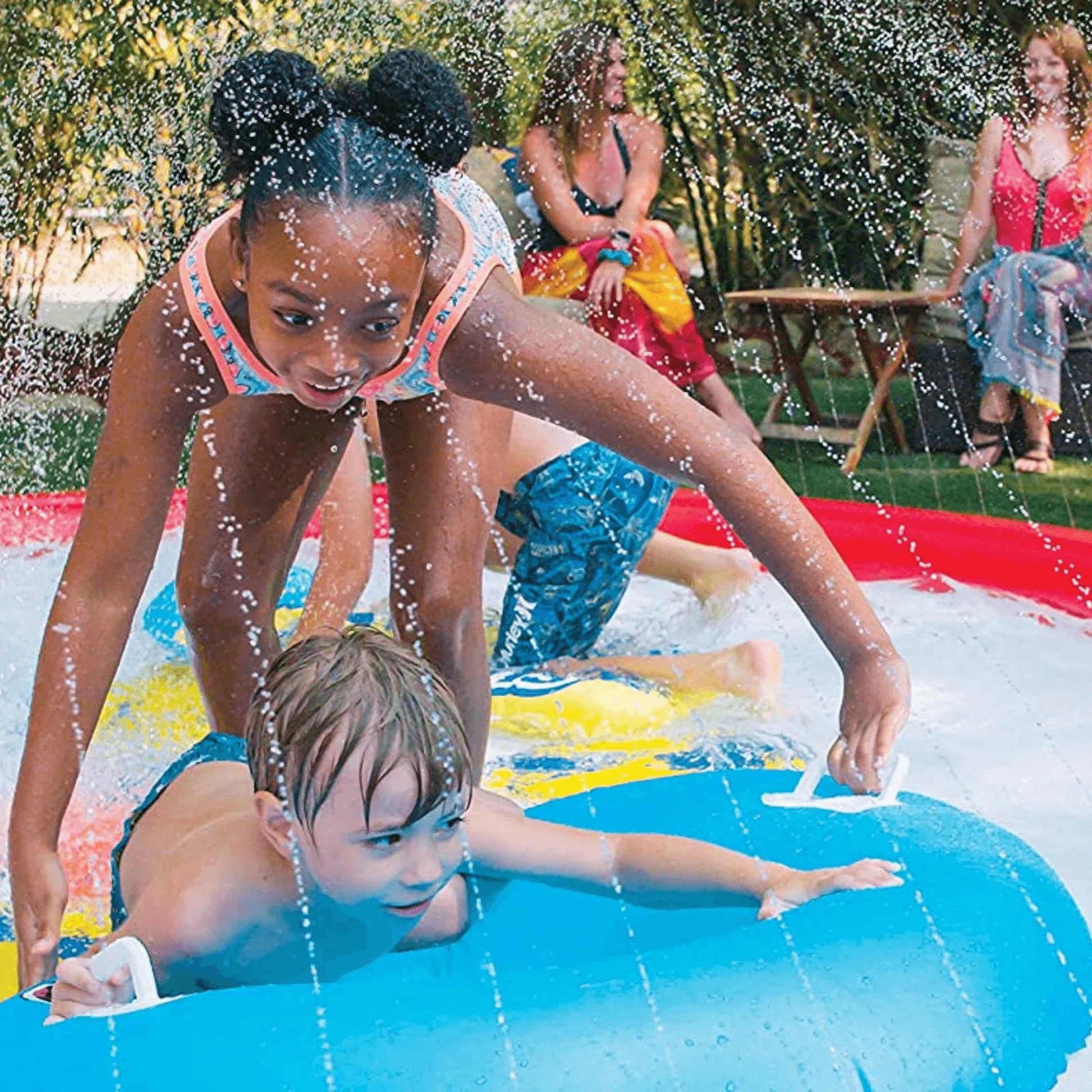 WOW Waterports Super Splash Pad 12' with Adjustable Sprinkler and Wading Pool