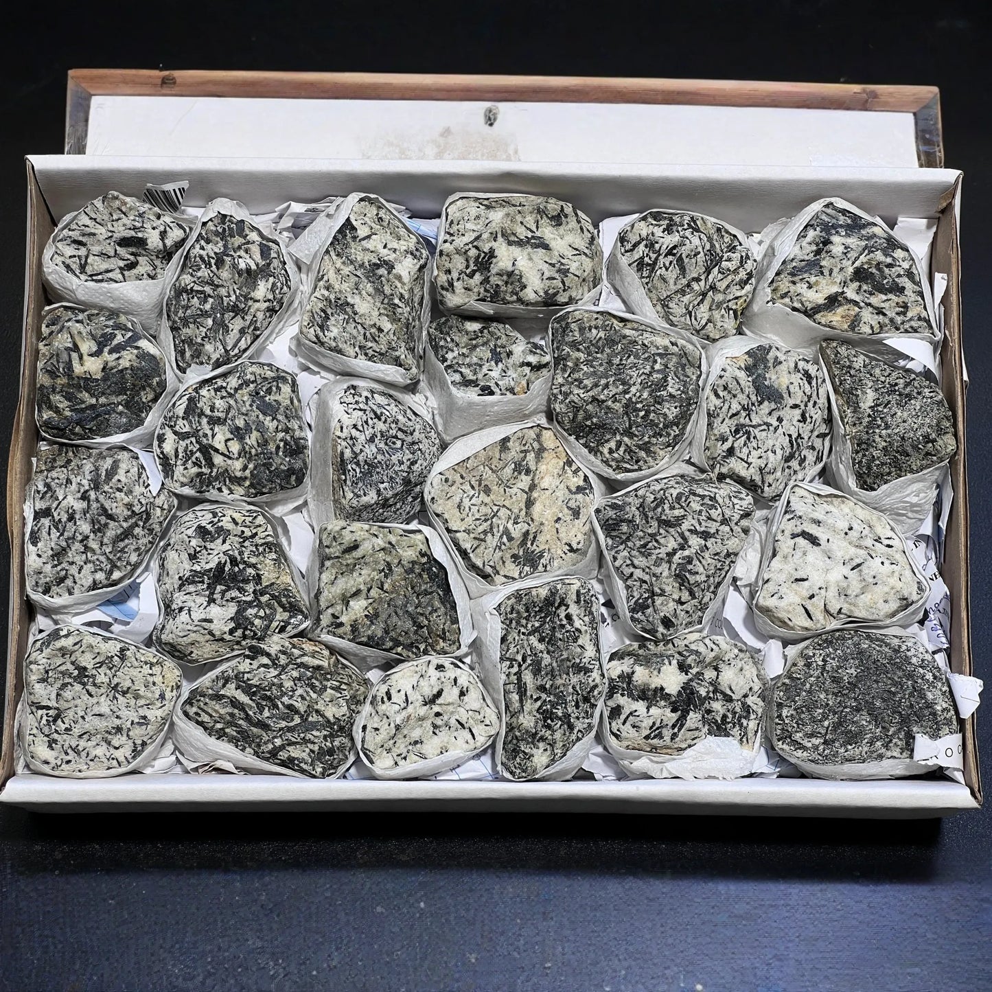Epidote Crystals (Avg 3.5 LBs) Box Flat Bulk Wholesale Lot Rough Raw Stones Gemstones