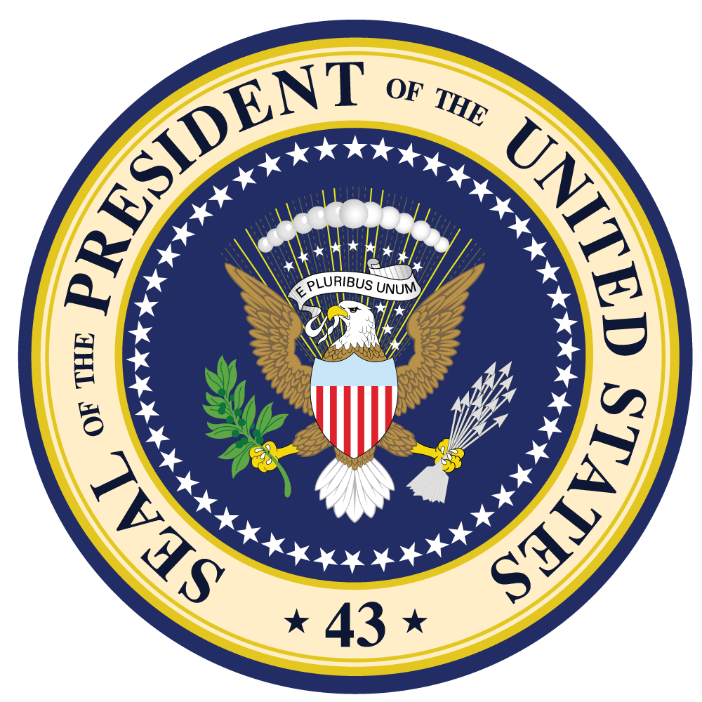 43rd Presidential Seal Sticker