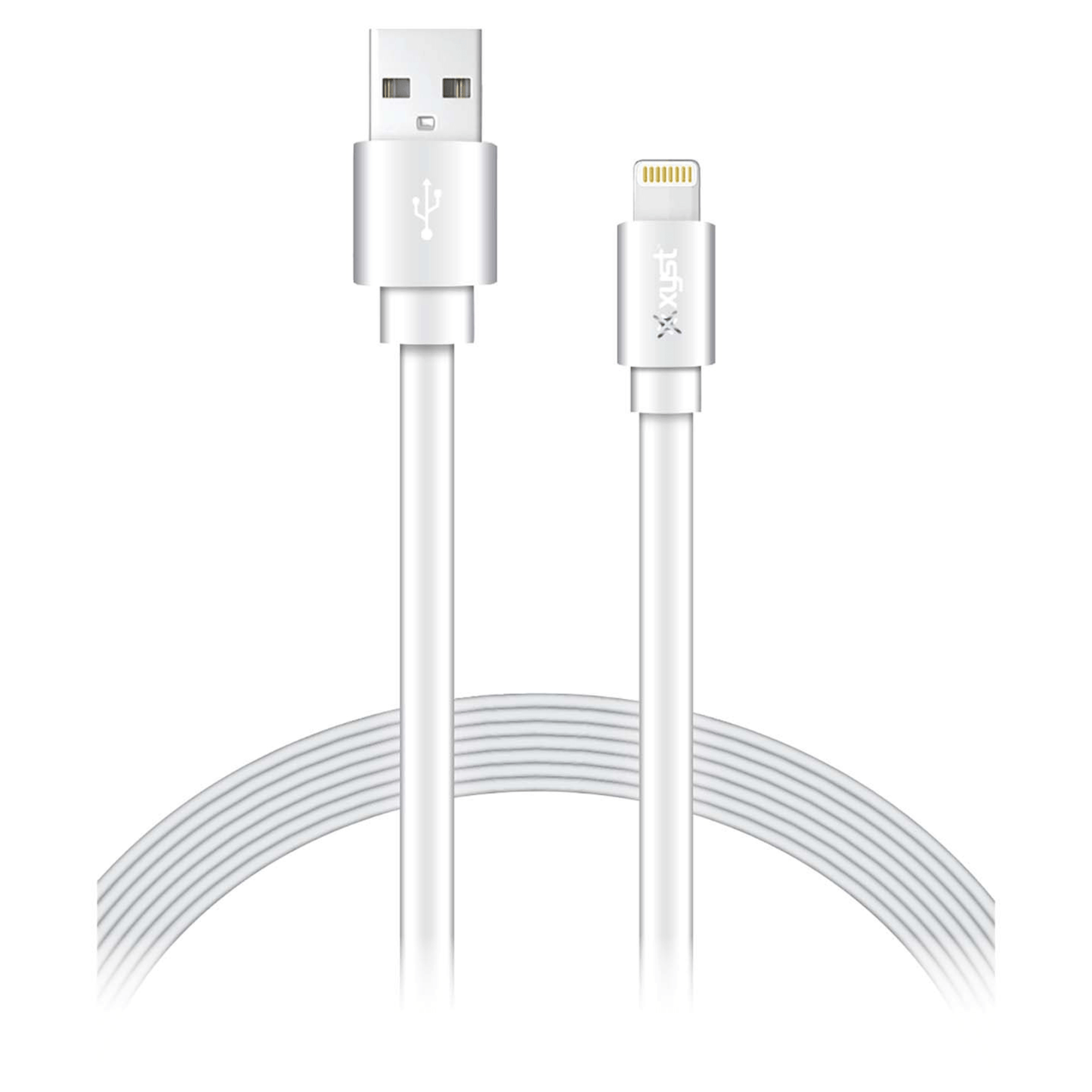 Xyst Charge and Sync USB to Lightning Flat Cable 4Ft