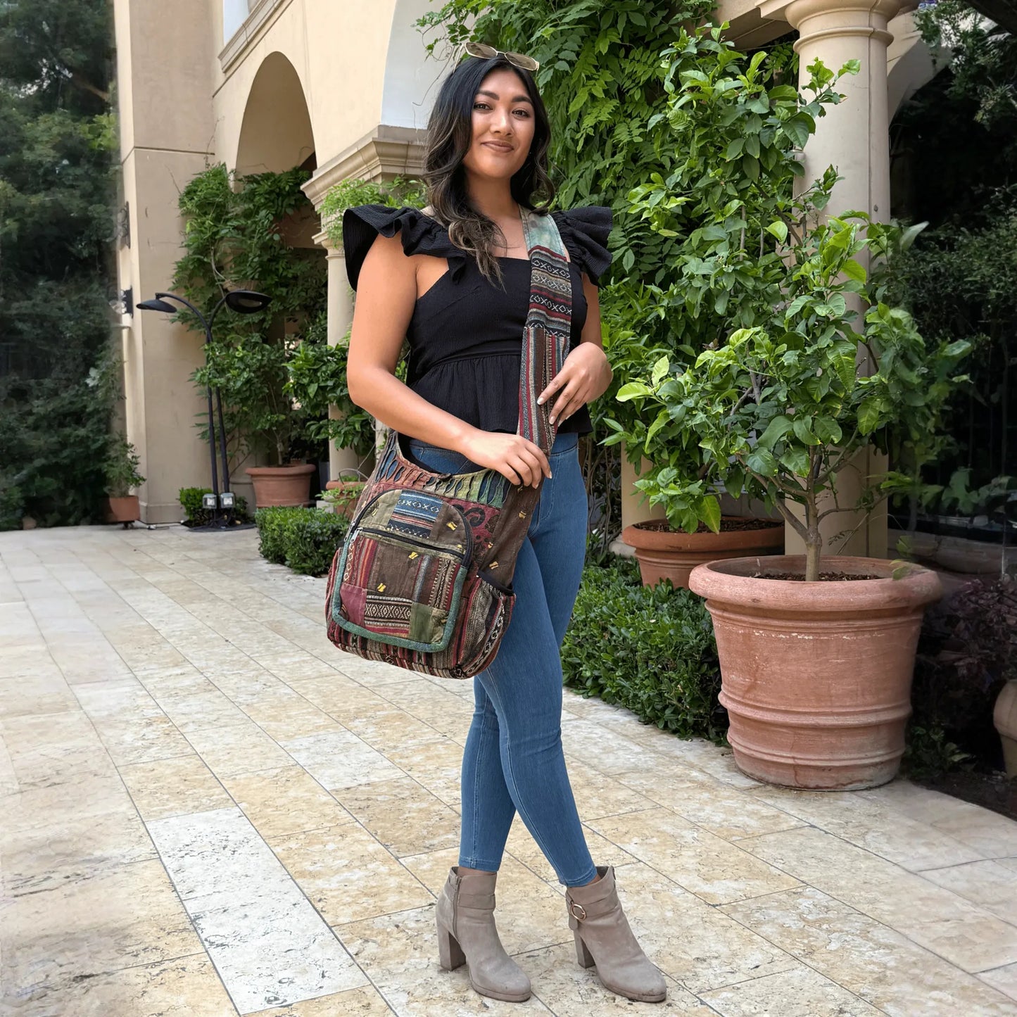 Kathmandu Collection Bee Hobo Bag