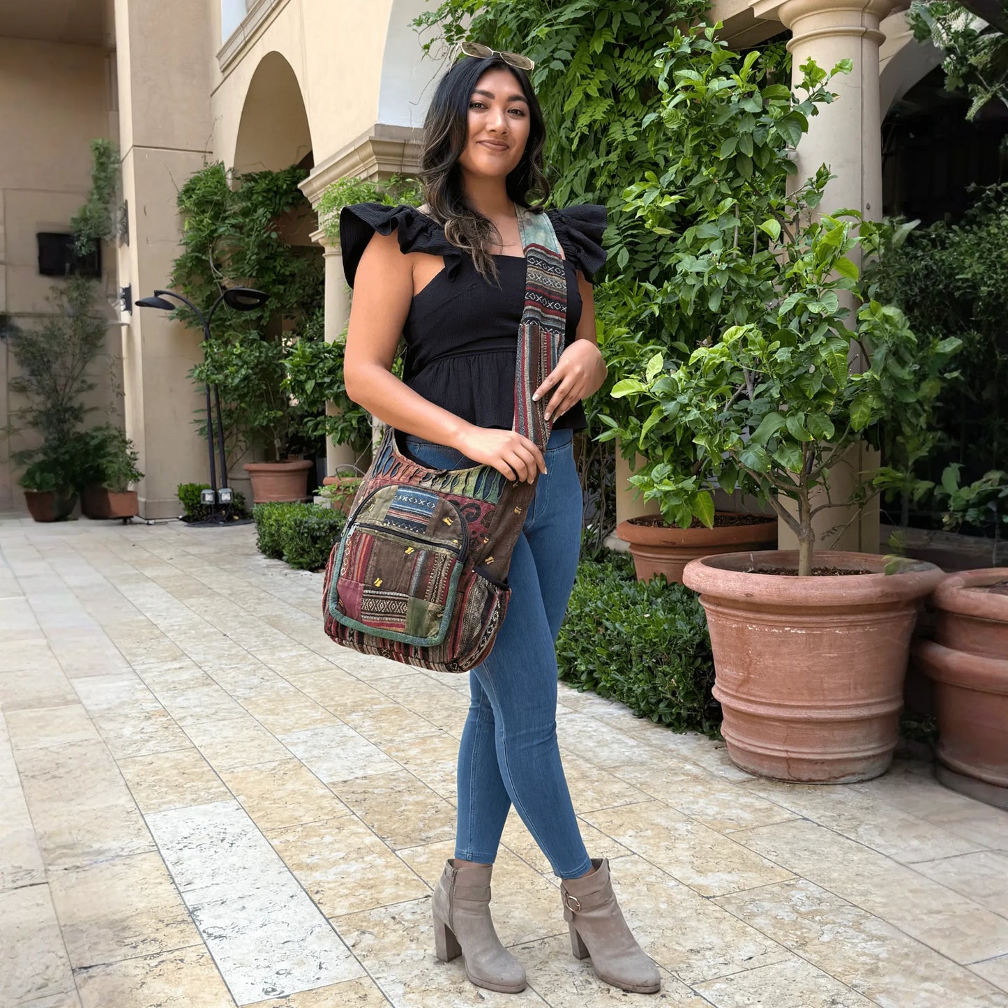 Kathmandu Collection Bee Hobo Bag