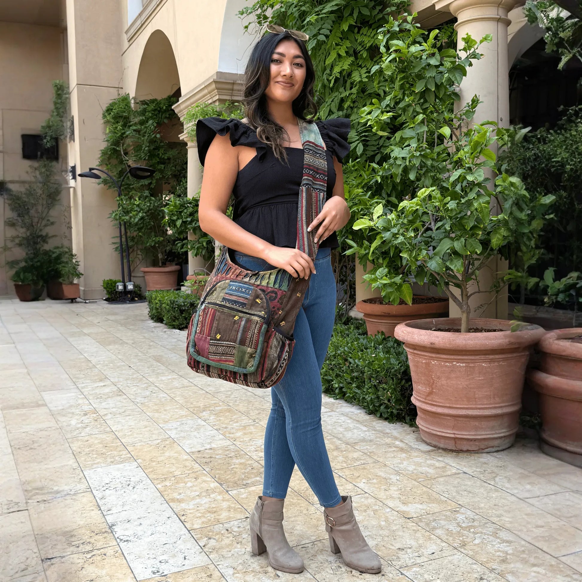 Kathmandu Collection Bee Hobo Bag
