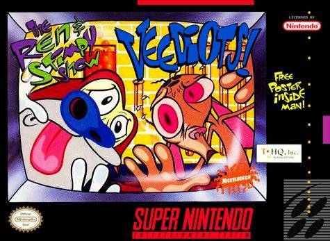 Ren and Stimpy Veediots (Super Nintendo)