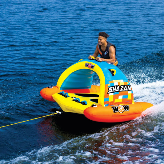 WOW Sports DC Comics Shazam 1- and 2-Person Towable