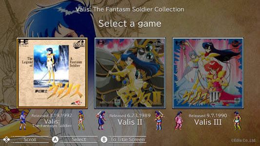 Limited Run #137: Valis The Fantasm Soldier Collection (Nintendo Switch)