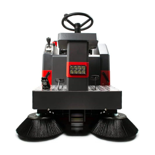 49" Heavy Duty Electric Industrial Ride-On Floor Sweeper With Dust Bin, 1400W (92718463)