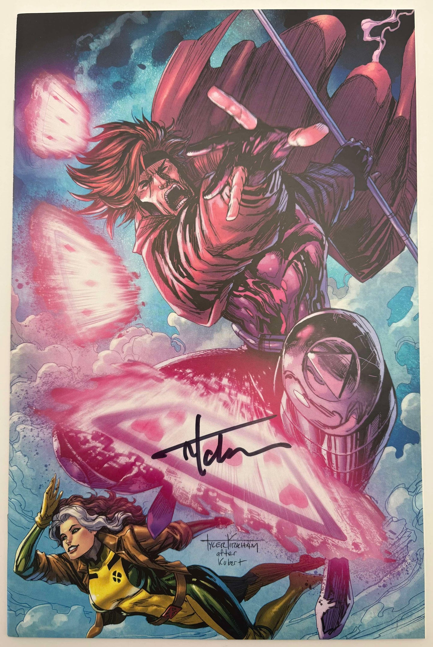 [Signed by Tyler Kirkham] UNCANNY X-MEN #266 FACSIMILE EDITION UNKNOWN COMICS TYLER KIRKHAM VIRGIN VAR [IN STOCK]