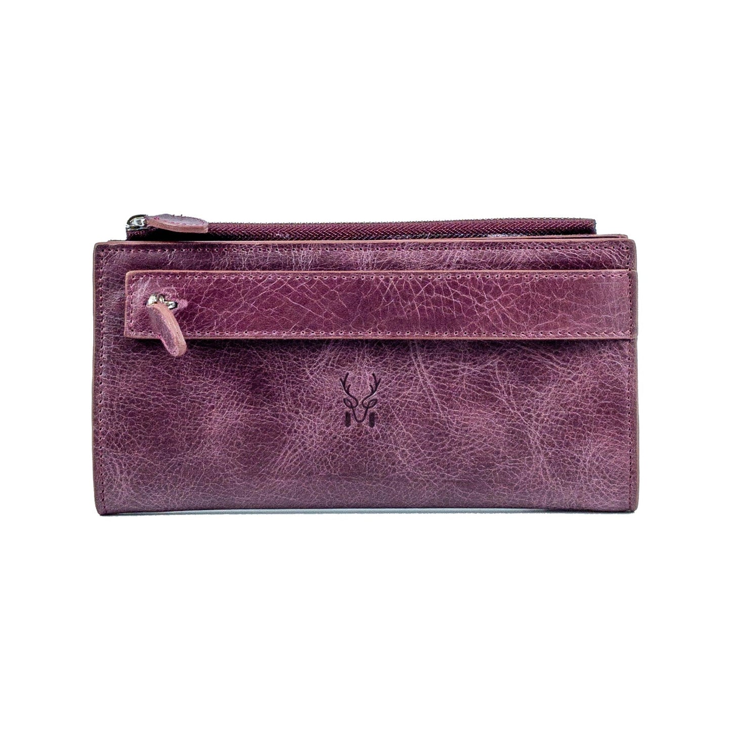 Mannu - Genuine Leather Large Wallet with Hand Band