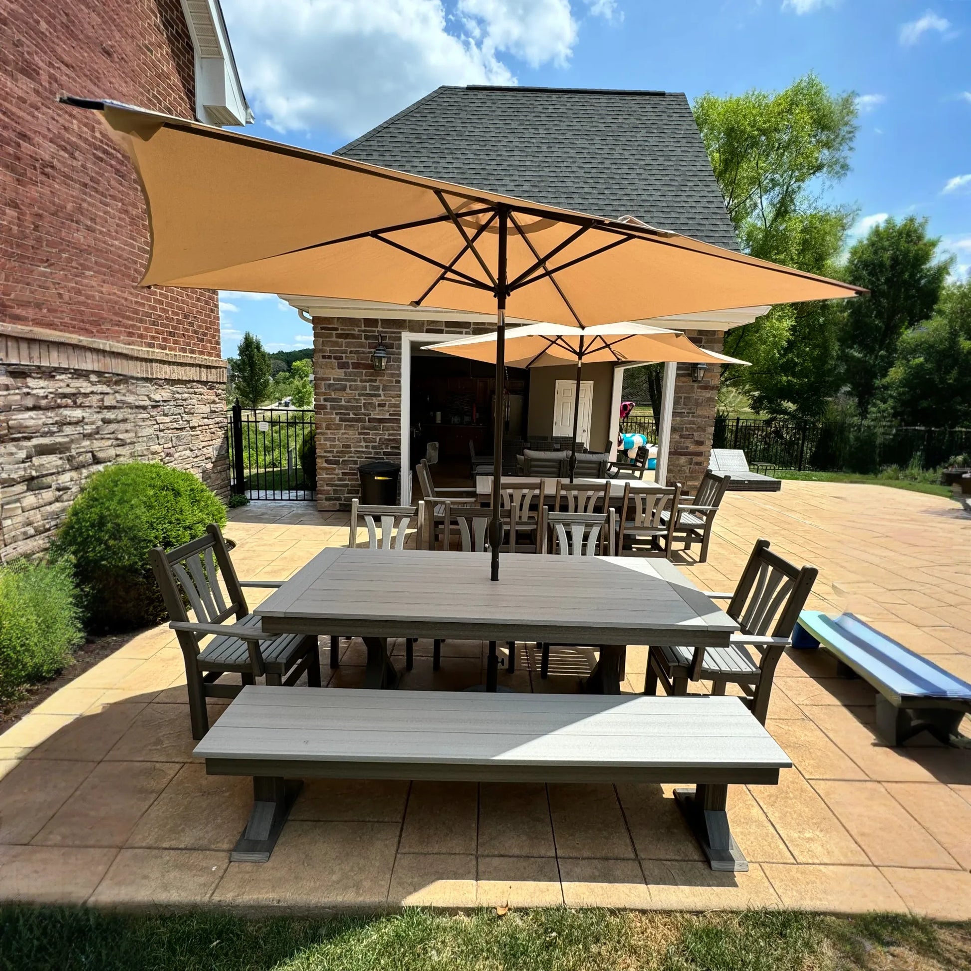 Trestle X Outdoor Table