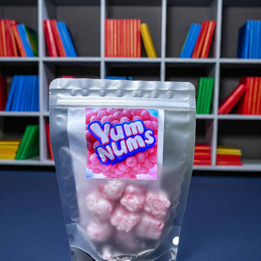Sour YumNums – Handcrafted Freeze-Dried Sour Candy with a Crunch!