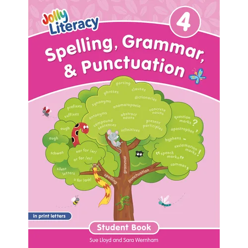 Spelling, Grammar, & Punctuation Student Book 4: In Print Letters (American English Edition)