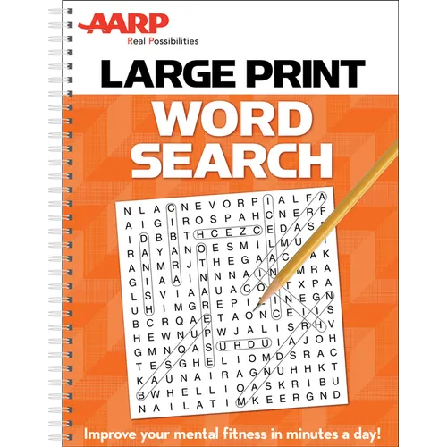 AARP Large Print Word Search