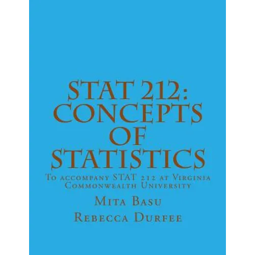 Stat 212: Concepts of Statistics