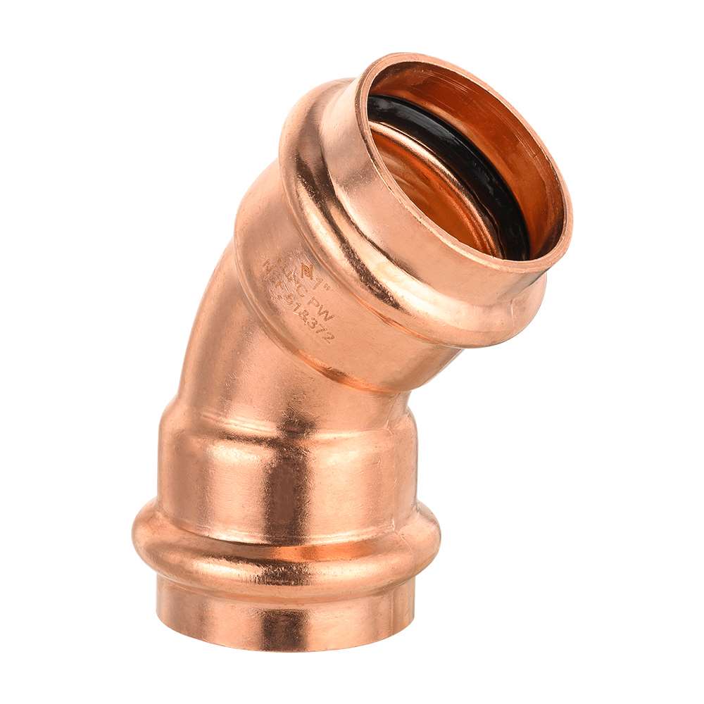 1" Press Copper 45° Elbow (Lead Free)
